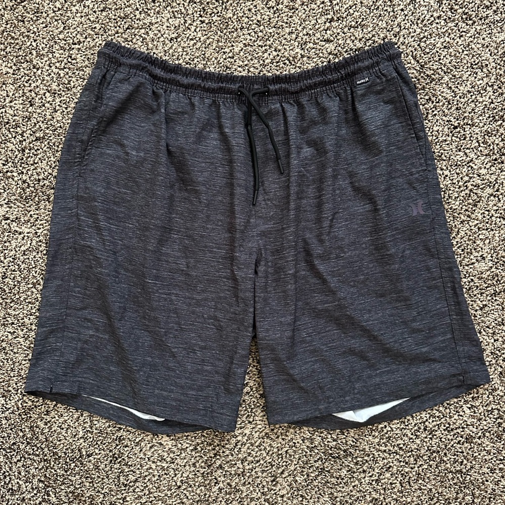 Hurley Charcoal Athletic Shorts